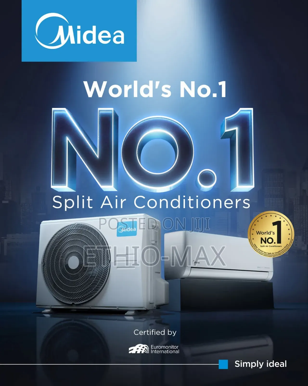 Midea 18,000 Btu Air Conditioner – Super Cooling Hot Weather Solution