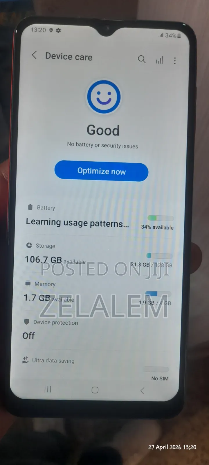 Samsung Galaxy A12 128 GB Red
