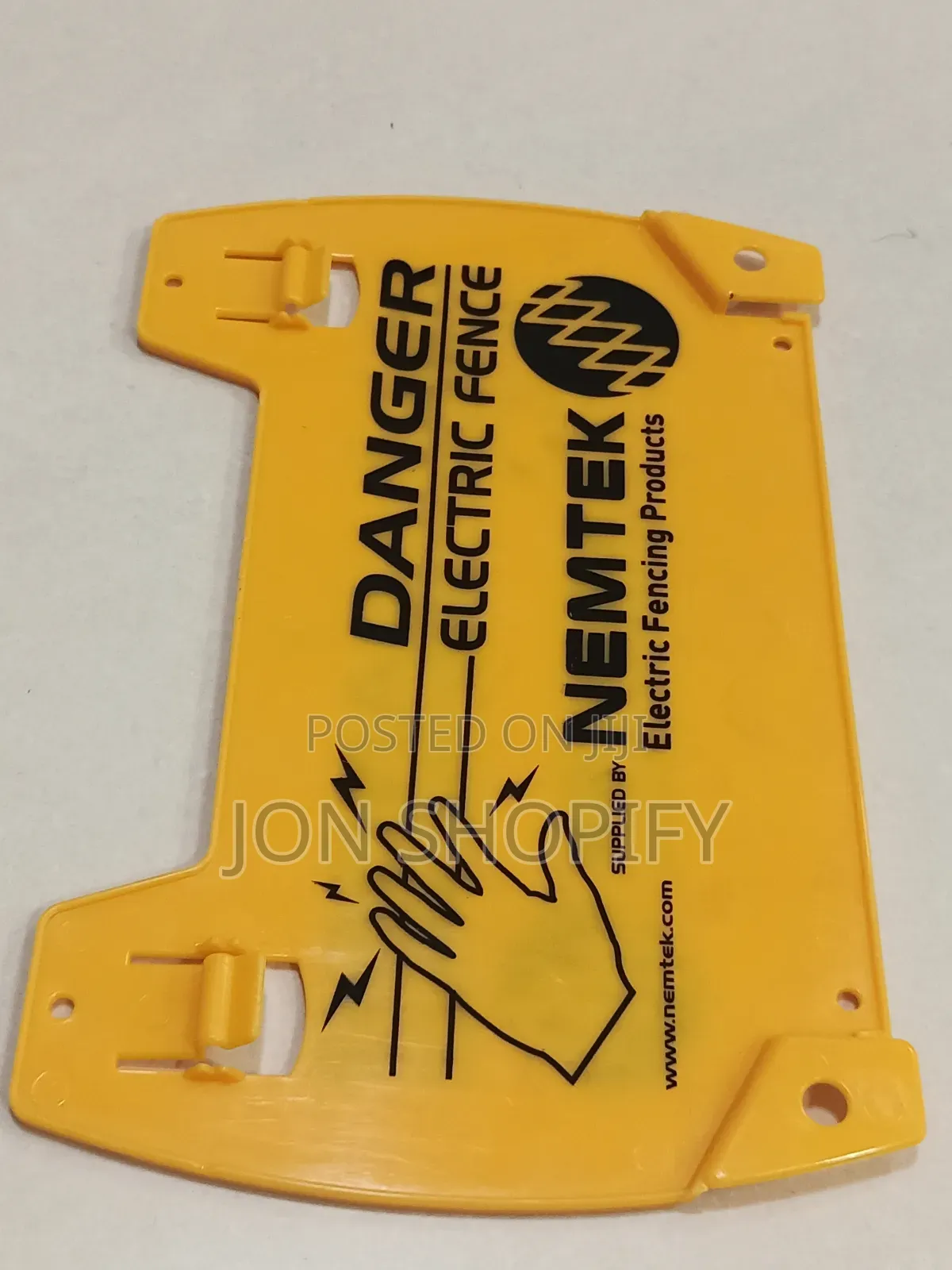 Danger Electric Fence Sin