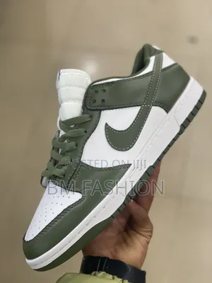 Nike Dunk Low - White/Medium Olive