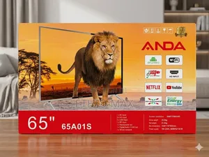 Anda 65” Smart Android Tv – 2026 New | Double Glass | Big Screen