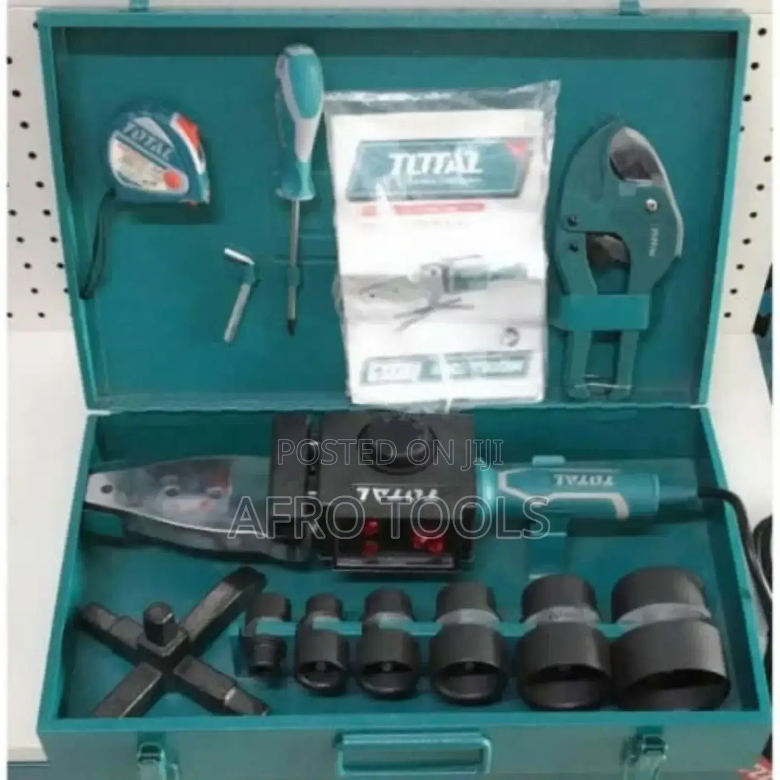 Total PPR Welding (ቶታል ፒፒያር የካውያ ማሽን)