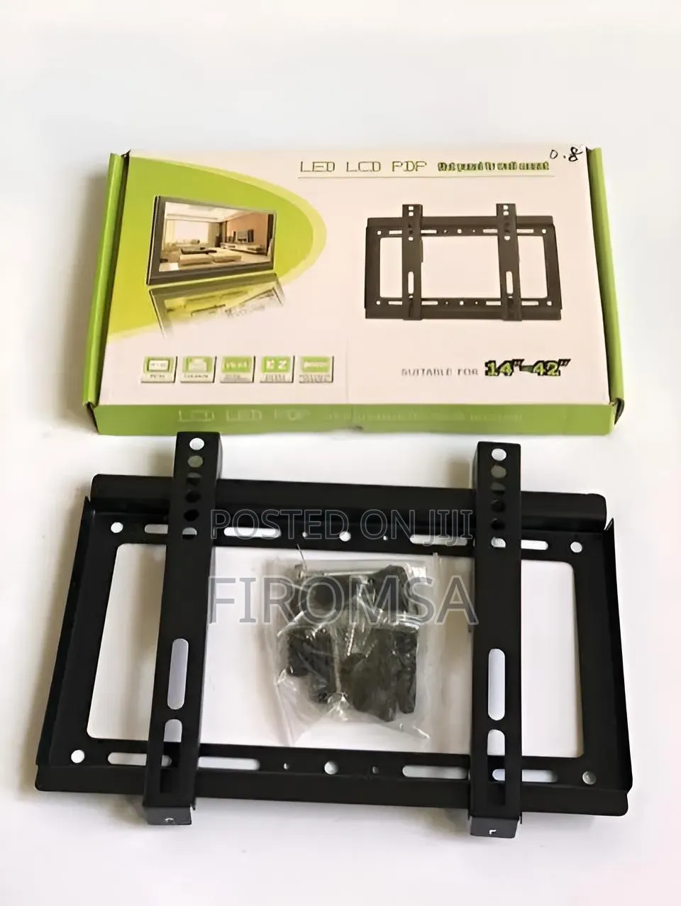 Fixed Flat Panel Tv Wall Mount Led LCD PDP Suitable for 14" - 43"
