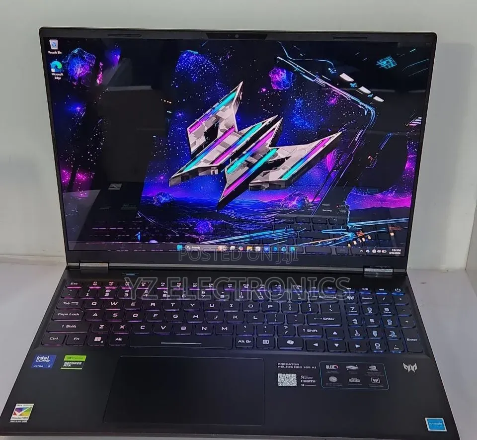 New Laptop Acer Predator Helios Neo 16 32GB Intel Core i9 SSD 1T