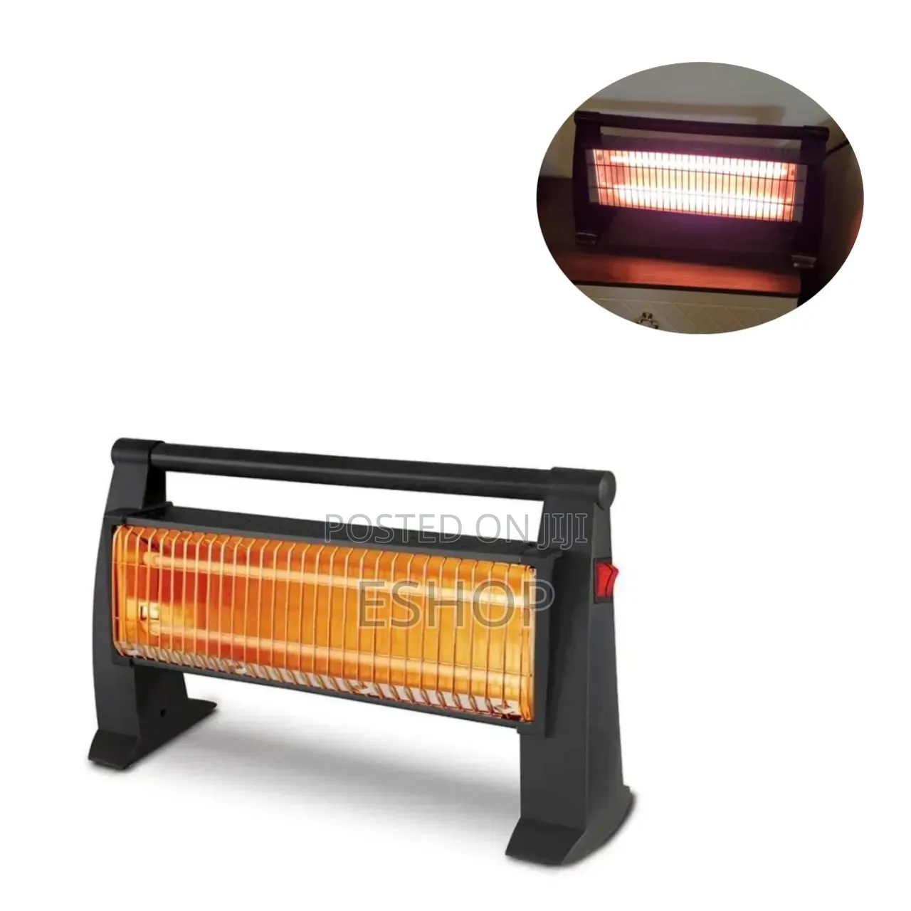 Portable Halogen/Quartz Warmer for Home Office