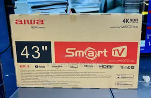 Aiwa 43 Inch Tv Ultra Hd Smart Tv Powered by Webos Hub