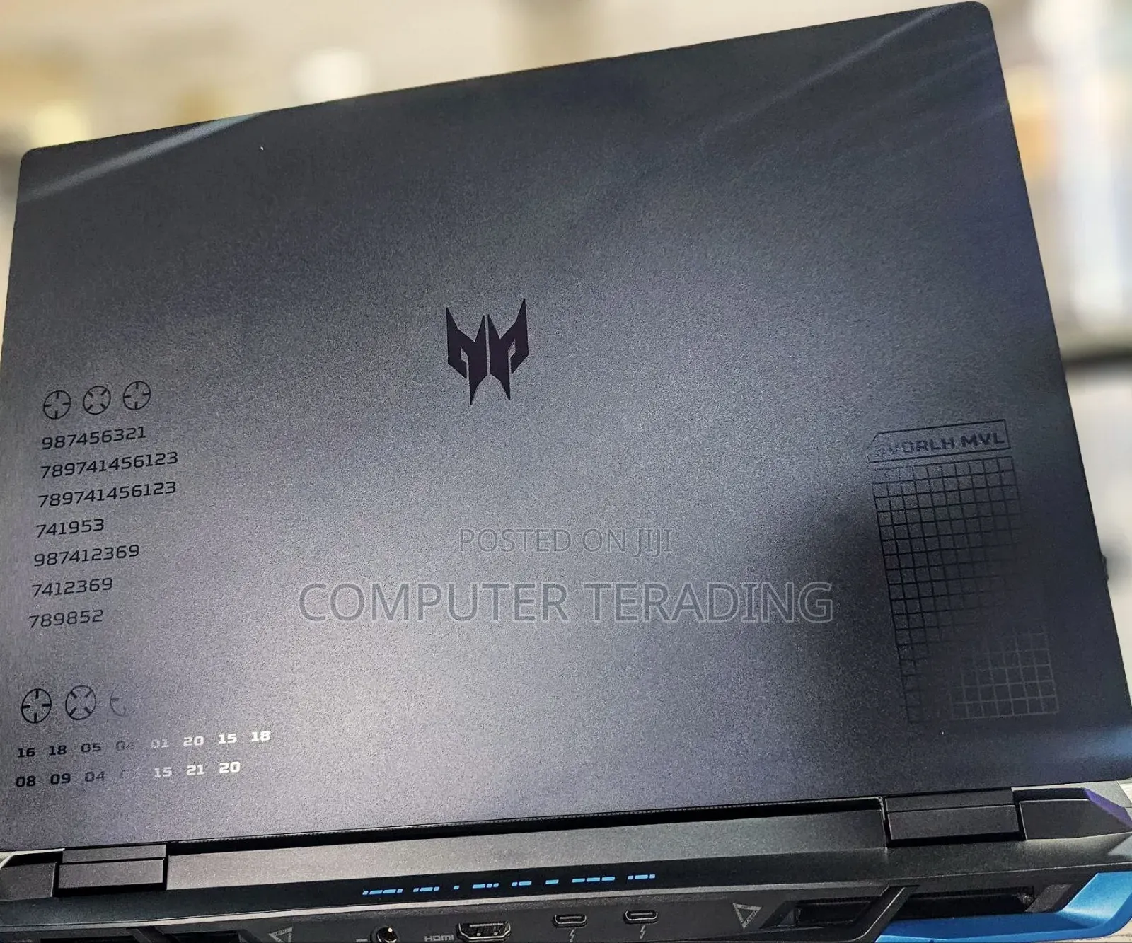 New Laptop Acer Predator Helios 300 16GB Intel Core i9 SSD 1T