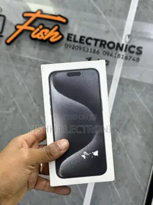 New Apple iPhone 15 Pro Max 256 GB Black
