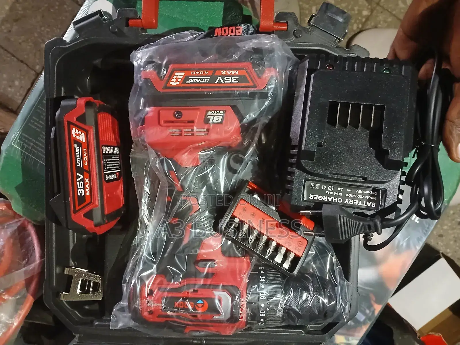 Chargeable Drill ቻርጀር ድሪል