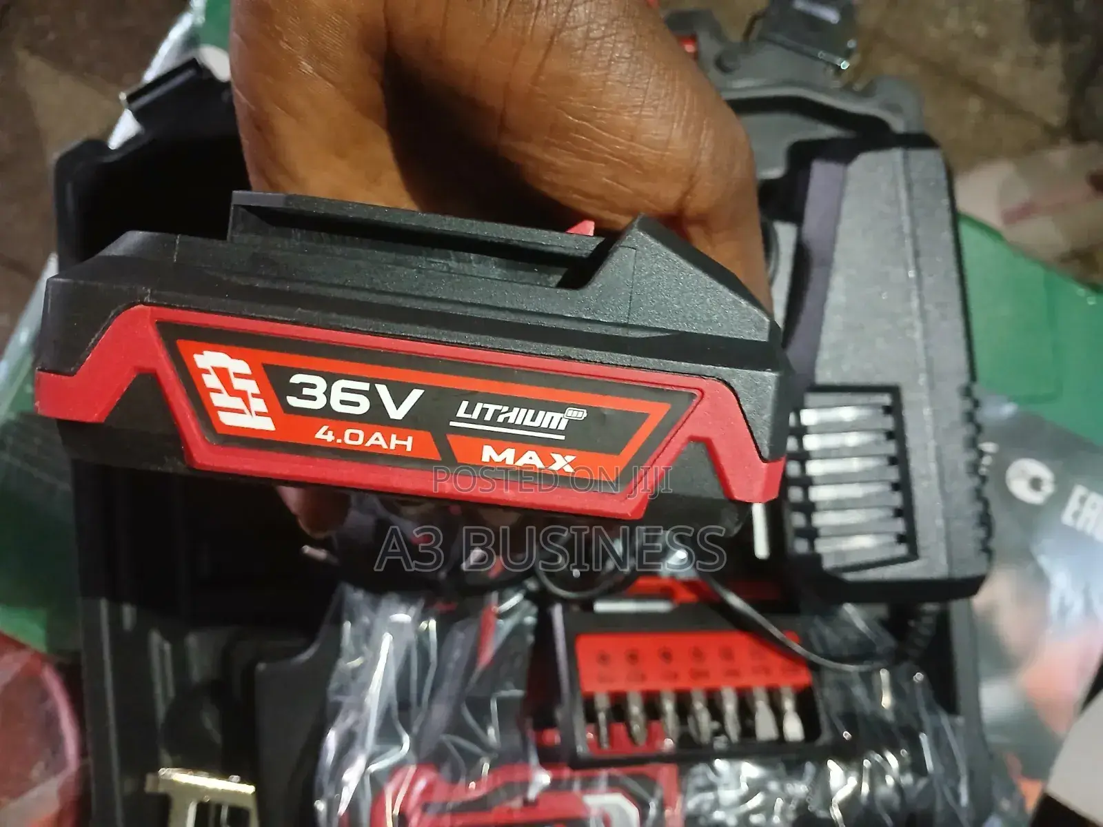 Chargeable Drill ቻርጀር ድሪል