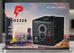 Pozzer Automatic Voltage Regulator 1500va Power Booster With Step Down