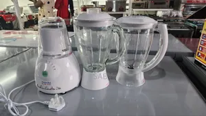 Saachi Nl-Bl-4361 – 3-in-1 Blender With Glass Plastic Jars + Grinder