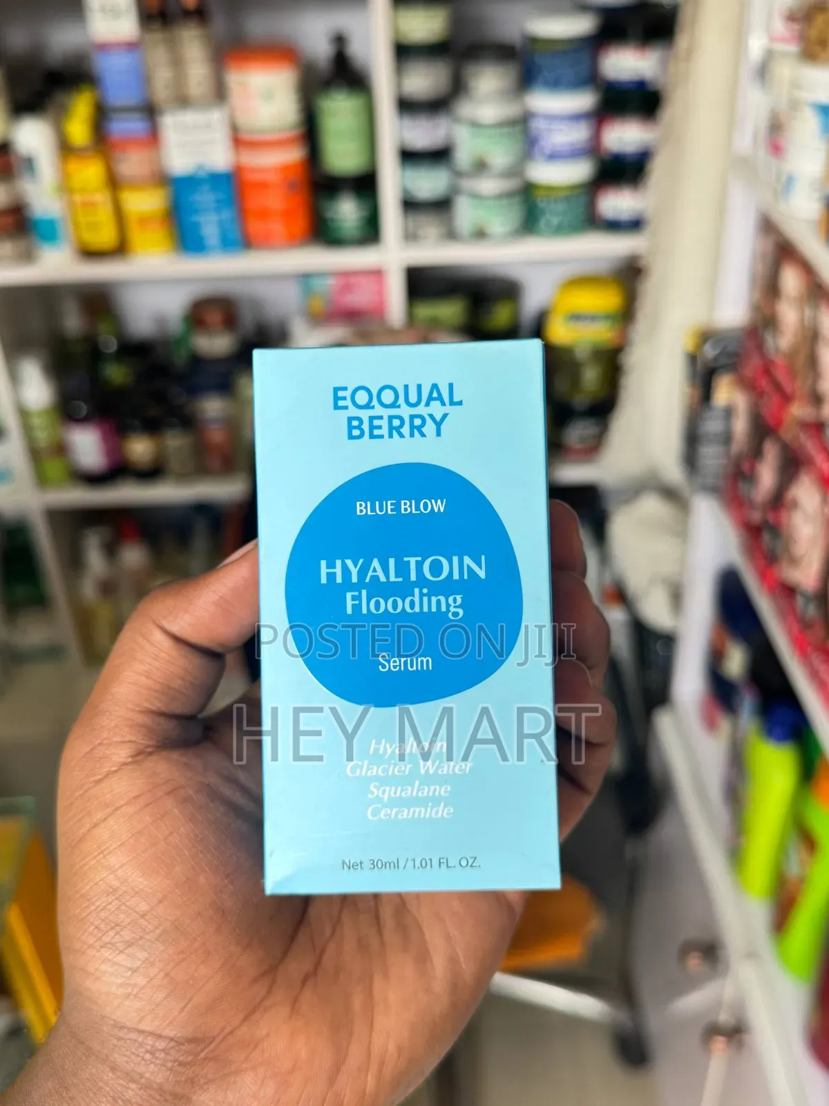 Eqqualberry Blue Blow Hyaltoin Flooding Serum