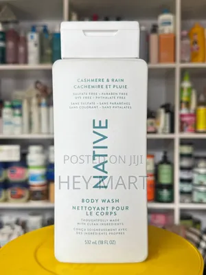 Native Body Wash in the Cashmere Rain Scent.