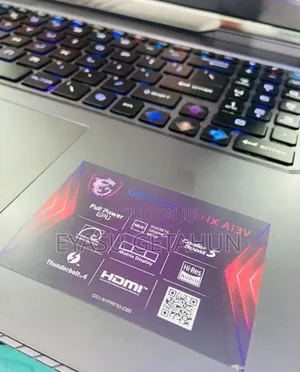 New Laptop MSI Raider GE68HX 13VI-202US 32GB Intel SSD 1T