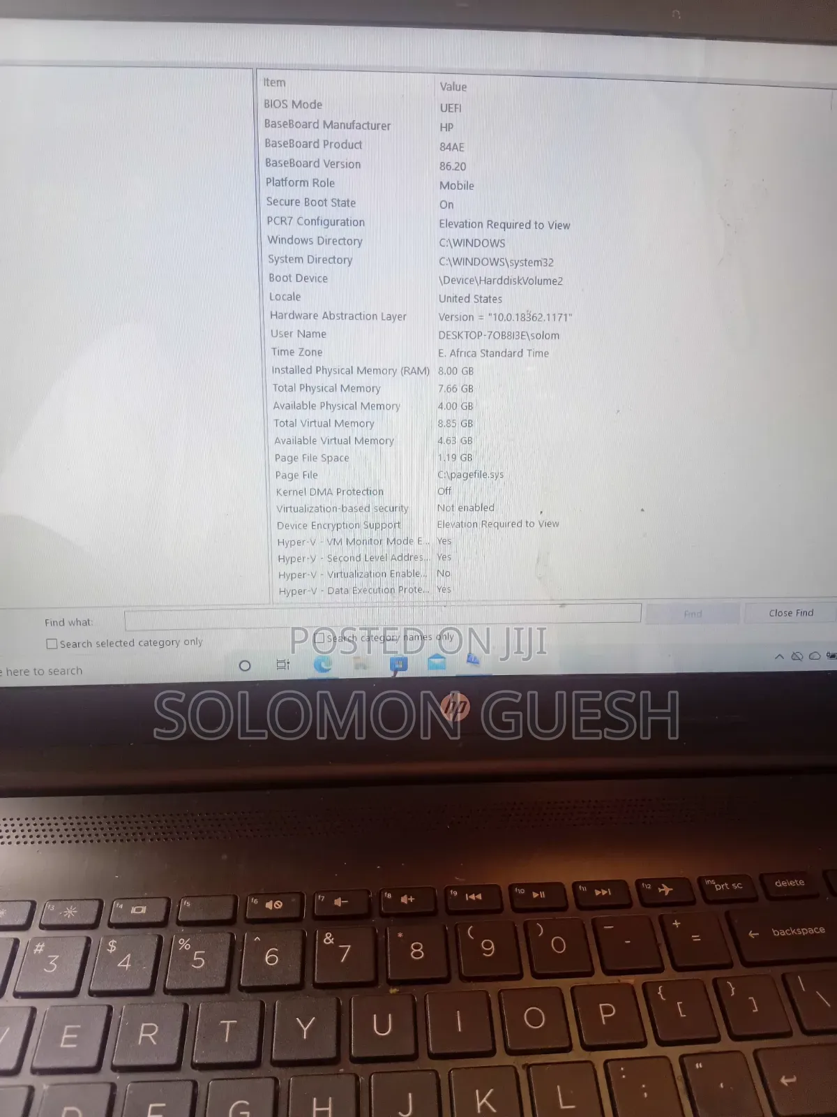 Laptop HP 8GB AMD Ryzen 3 SSD 1T