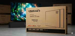 National Tv 55" Smart Webos Hub Tv – New Arrival