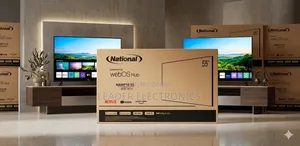 National Tv 55" Smart Webos Hub Tv – New Arrival