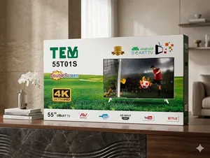 Tev Tv 55” Smart Android Tv – New Arrival | Double Glass
