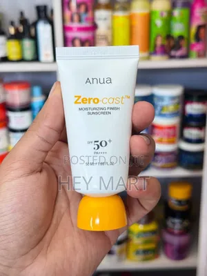 Anua Zero-Cast Moisturizing Finish Sunscreen