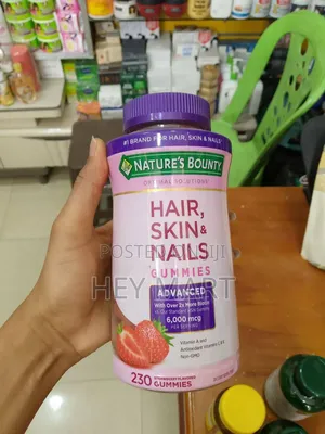 Nature's Bounty Advanced Hair, Skin Nails Gummies.