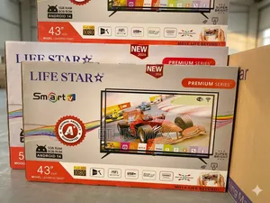 Lifestar 43” Smart Android Tv – 2026 New | Double Glass Original Tv