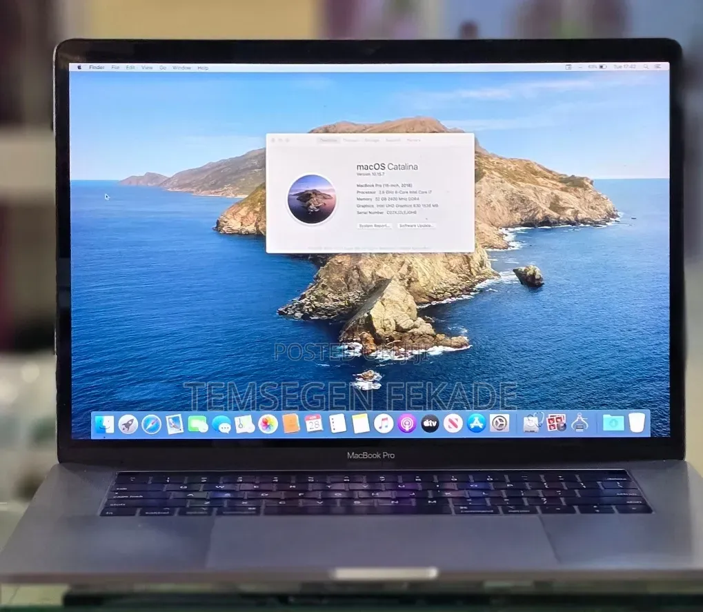 New Laptop Apple MacBook Pro 2018 32GB Intel Core i9 SSD 1T