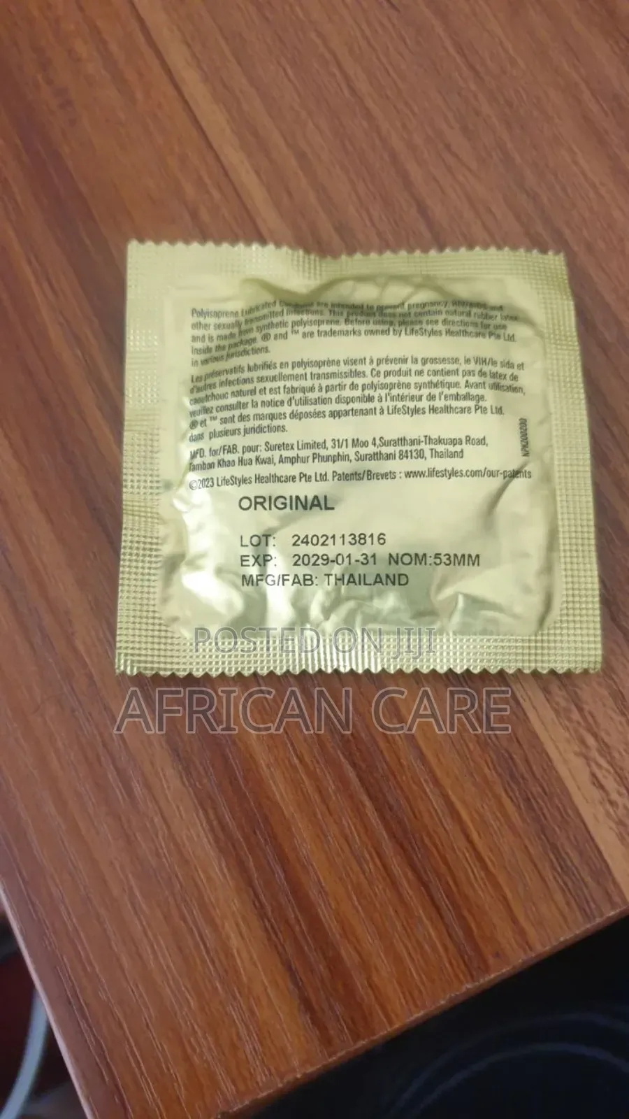 Tailand Condom