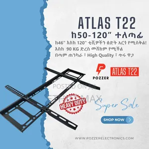 Fixed Tv Flat Panel Tv Wall Mount Suitable 32"120inch ( የቲቪ መስቀያ )