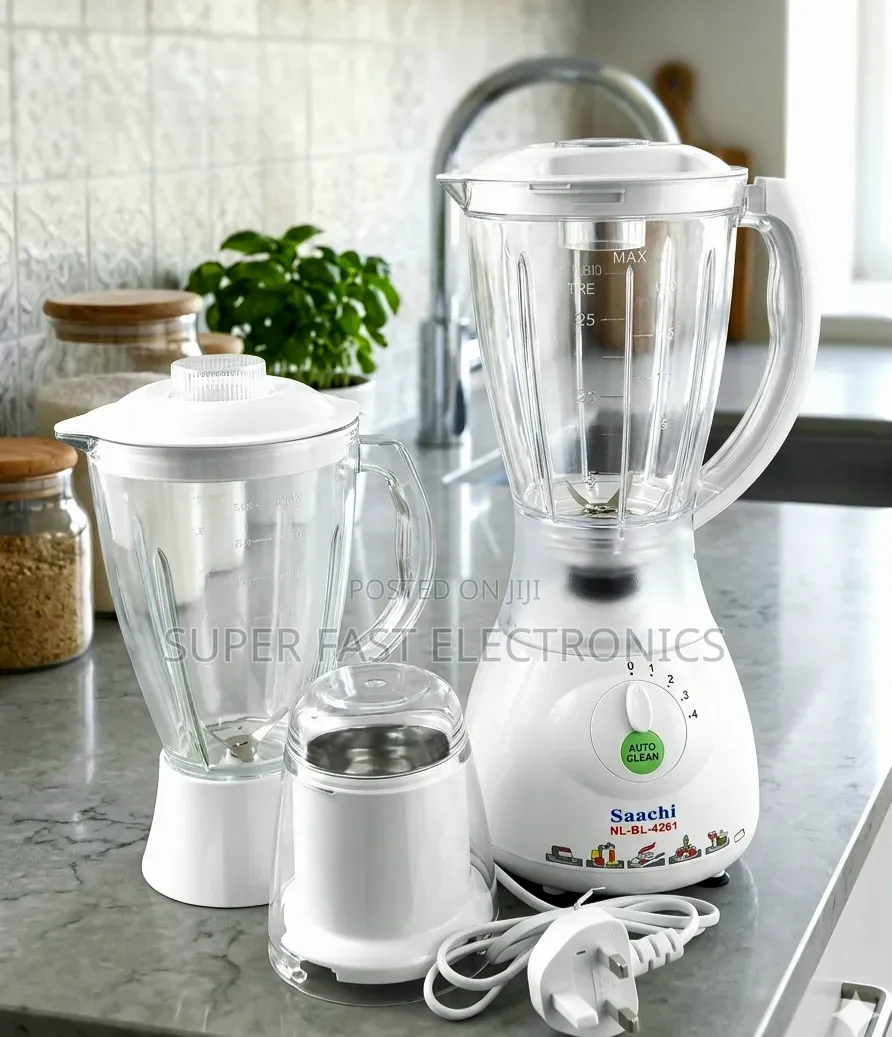 Sanchi Multi-Function Blender With Grinder – 2 Jar Kitchen Blender