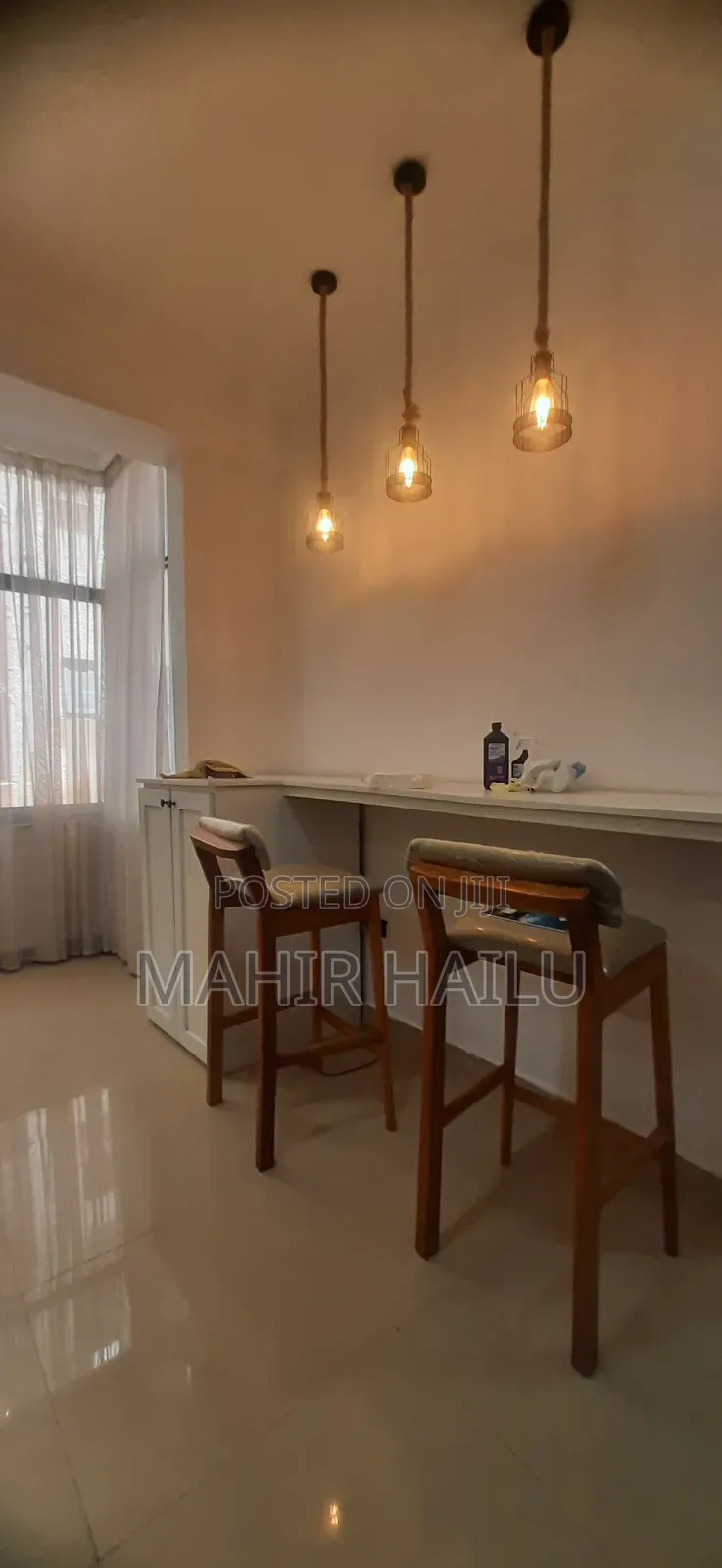 Furnished 1bdrm Apartment in Nohe, Bole for rent