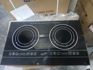 Stove Lux Brand Electric Double-Burner Cooktop, Commonly