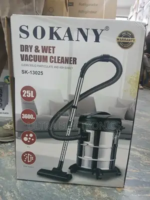 Vacuum Cleaner Sokany Sk-13025 Wet Dry . Capacity: 25 Liters.