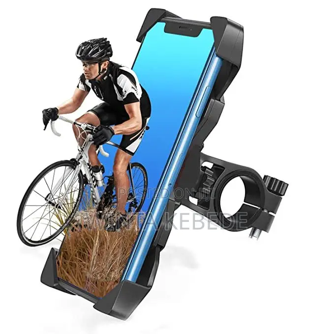 Universal Motorcycle Phone Holder – 360° Adjustable