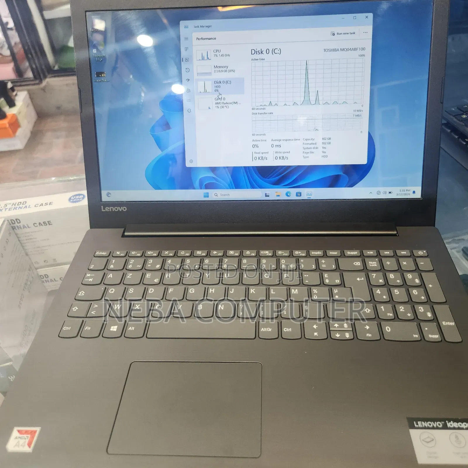 Laptop Lenovo IdeaPad 330 8GB AMD A4 HDD 1T