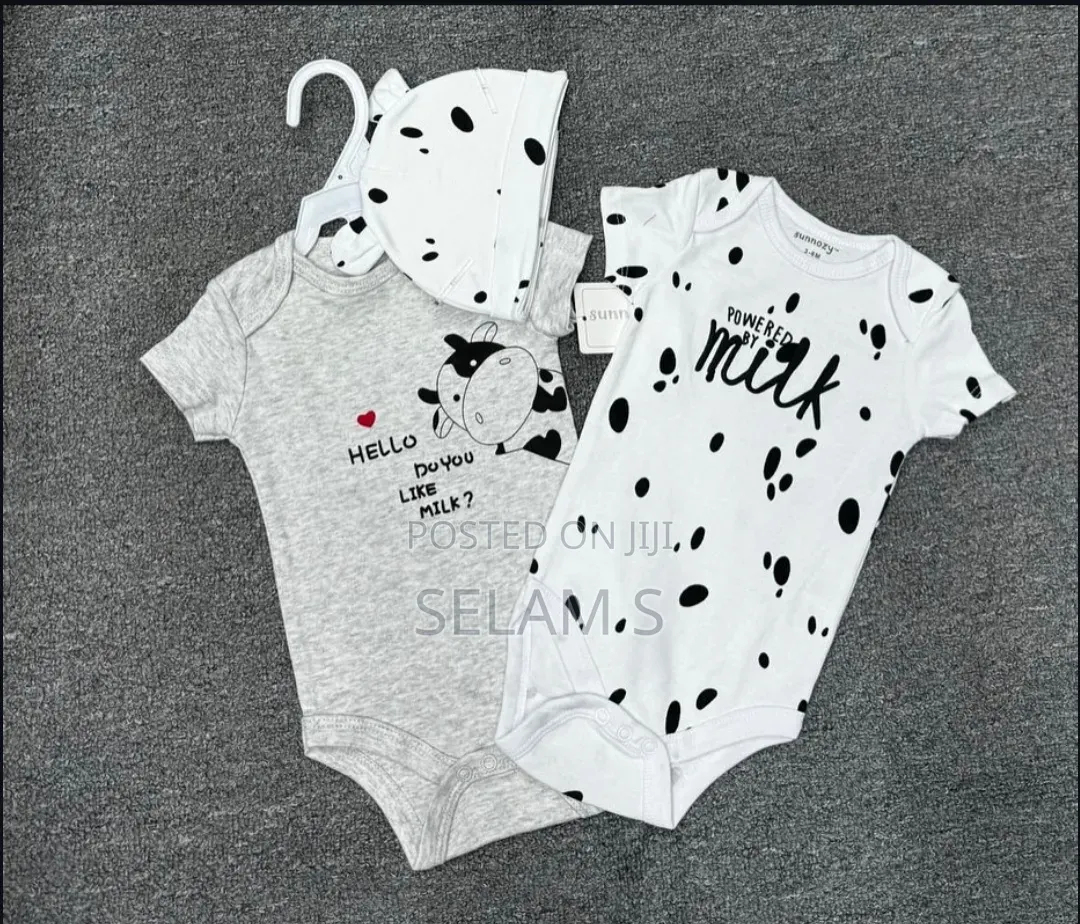 3piecebodysuit And Hat Set
