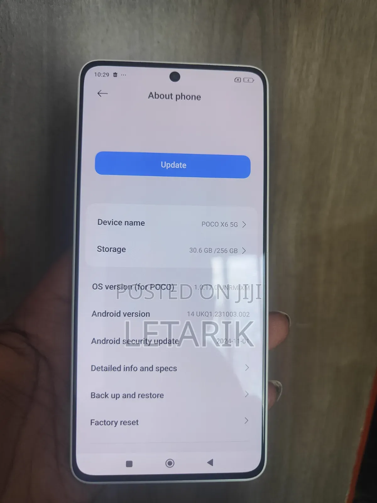 Xiaomi Poco X6 256 GB White