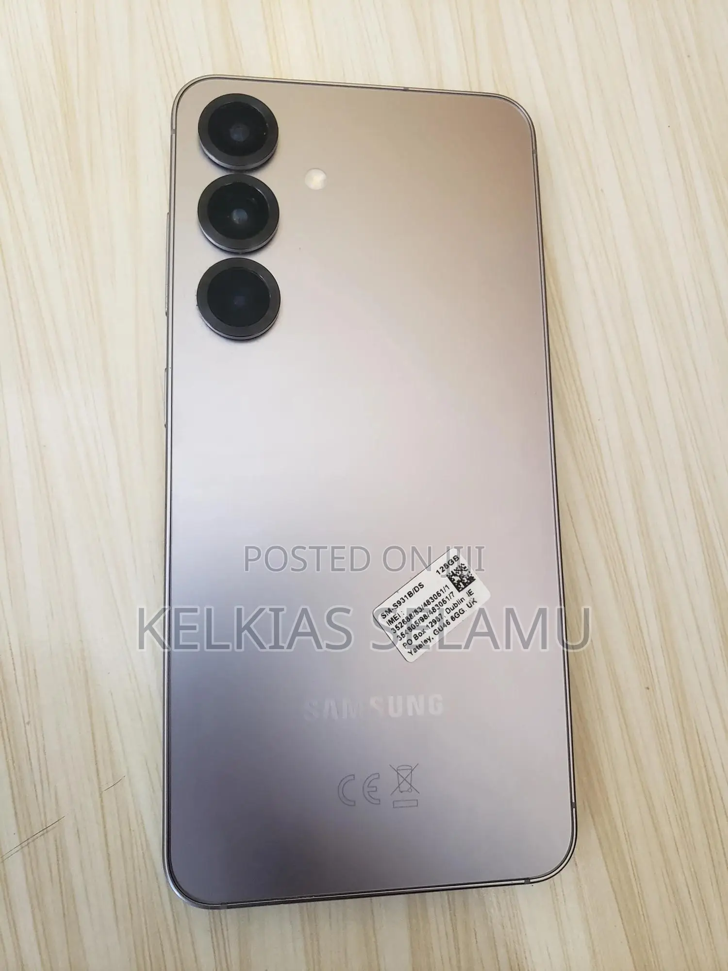 New Samsung Galaxy S25 128 GB Silver