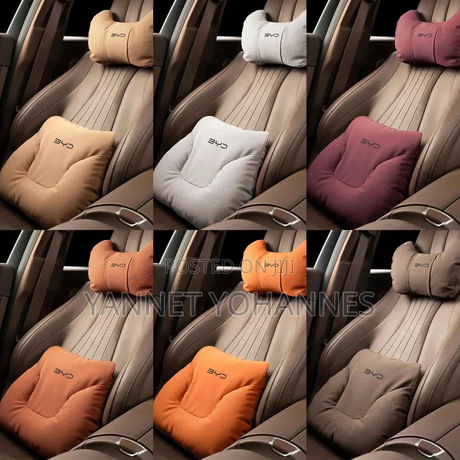 Byd Neck and Back Support Pillow Case 2 Sets