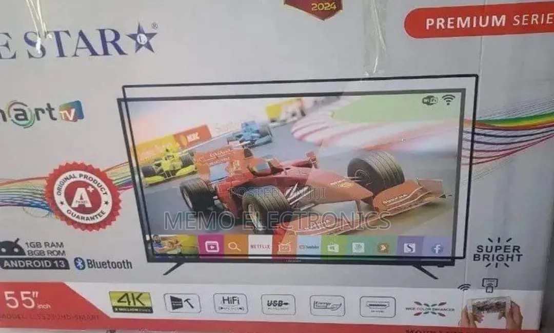 Life Star 55'' New 2025 Smart Tv