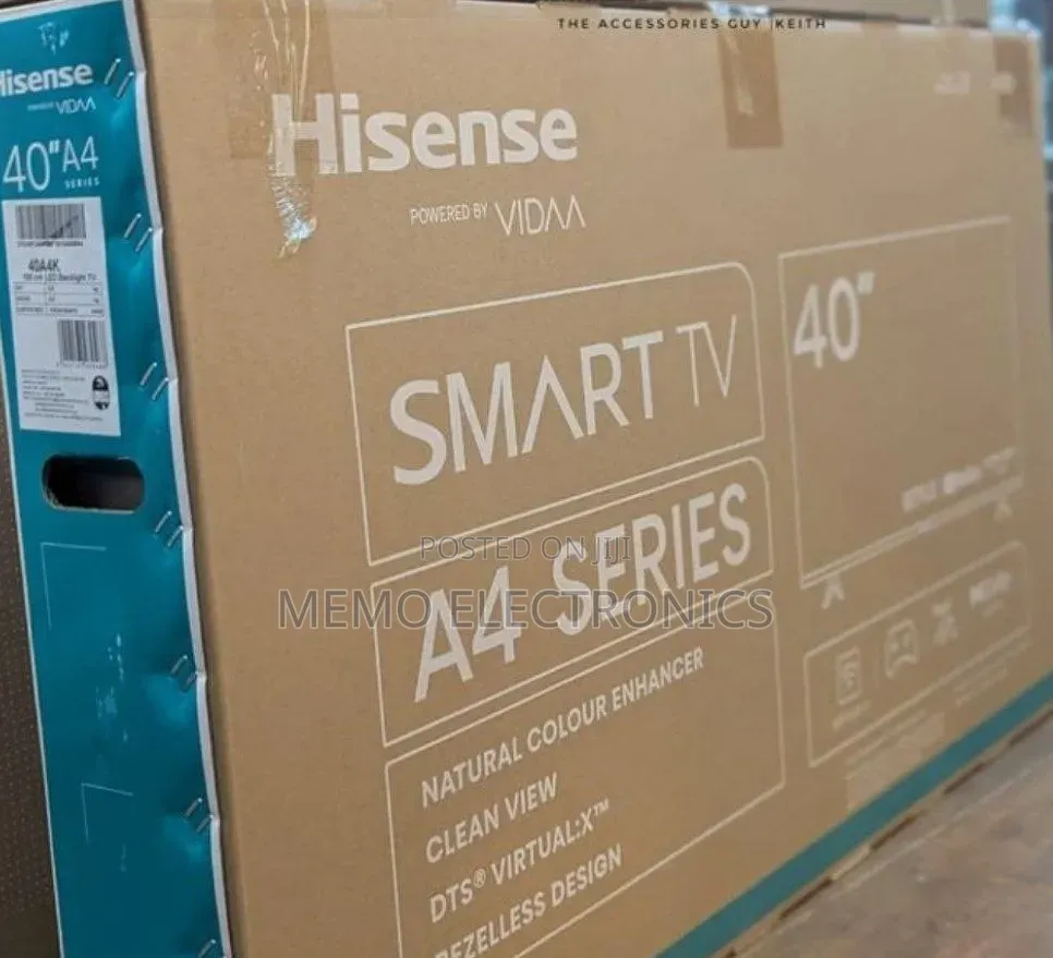 Hisence 40'' Smart Tv New 2025