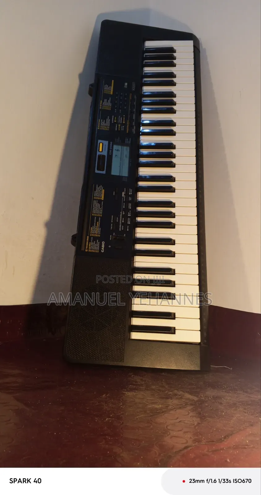 Casio CTK 2400 Keyboard Piano