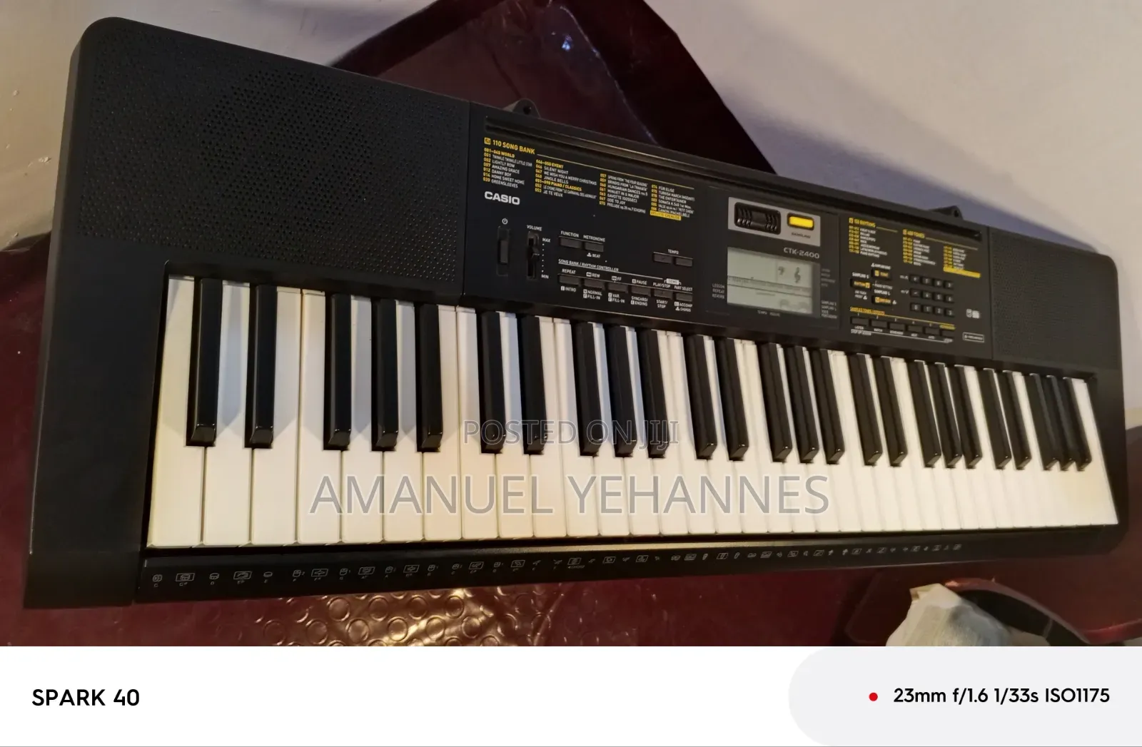 Casio CTK 2400 Keyboard Piano