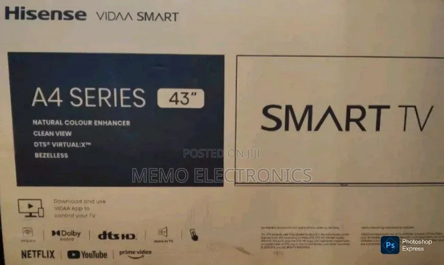 Hisence 43'' Smart Tv New 2025
