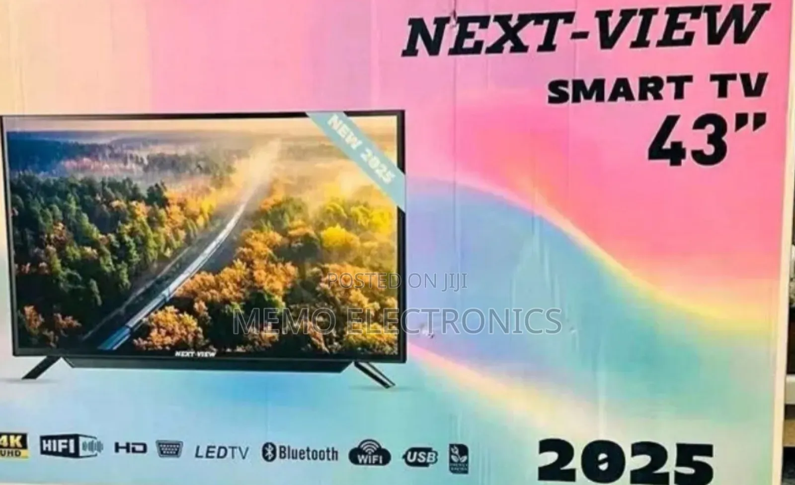 Next View 43'' Smart Tv New 2025