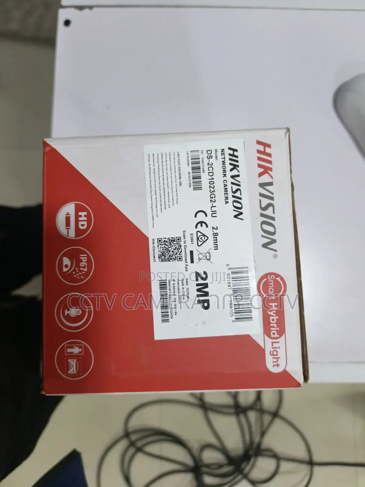 Hikvision 2mp Ip Smart Hybrid Light