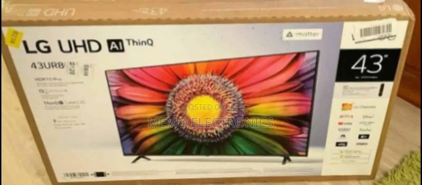 Lg 43'' Uhd Tv Smart Tv New 2025