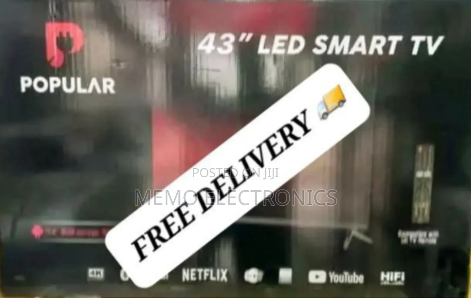Popular 43'' Smart Tv New 2025