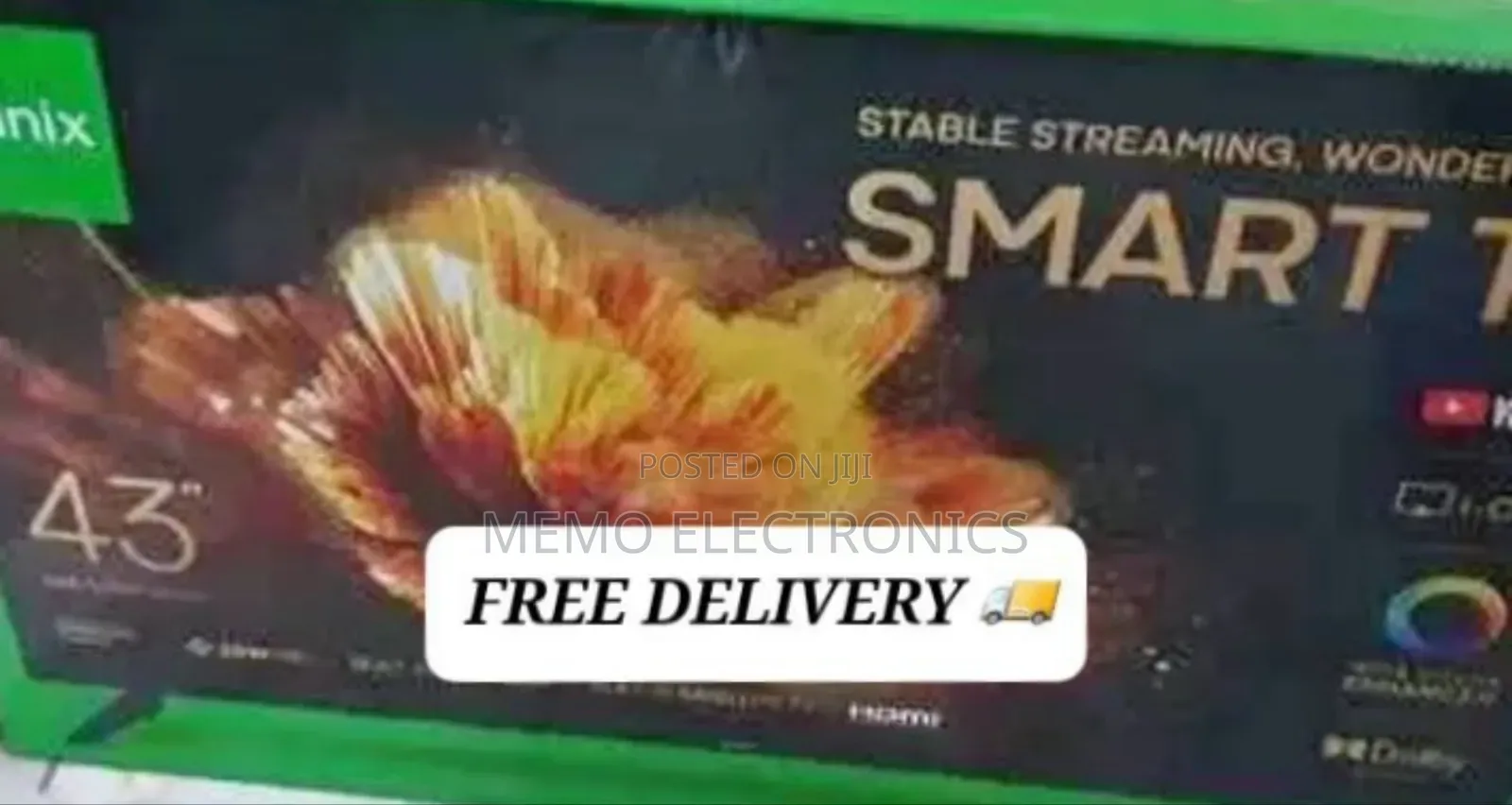 Syinix 43'' Smart Tv New 2025