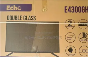 Echo 43'' Double Screen Temperd Glass Smart Tv New 2025
